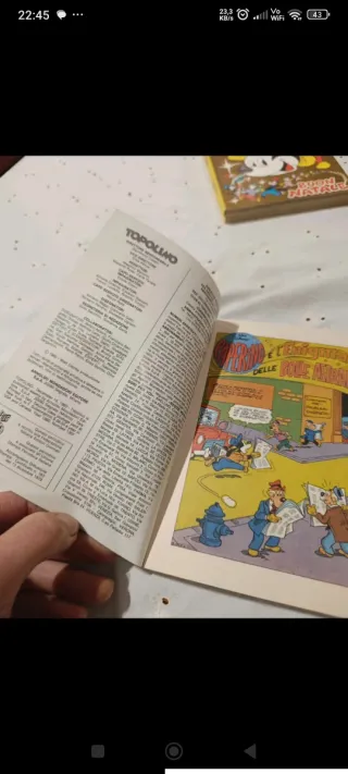 Fumetto Topolino vintage del 1980 numero 1307