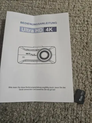 Dashcam 4K Ultra HD con Cámara Auxiliar