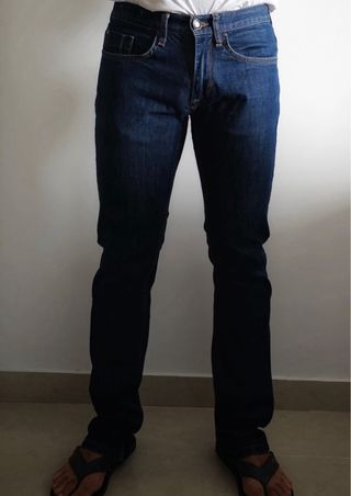 Pantalón vaquero Zara azul