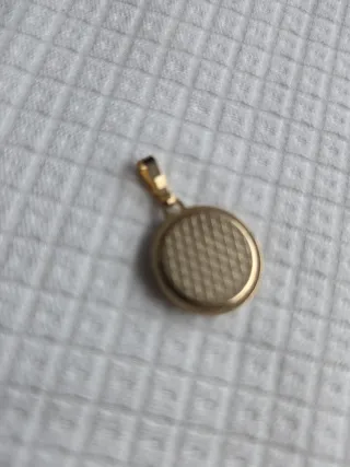 Colgante Vintage Damasquino Oro damasquinado