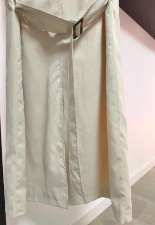 Gabardina clásica larga