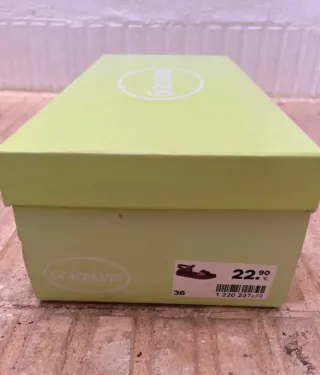 Sandalias Graceland Negras Brillantes