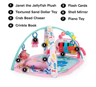 Baby Einstein Ocean Explorers 4en1 Alfombra Juegos