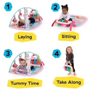 Baby Einstein Ocean Explorers 4en1 Alfombra Juegos