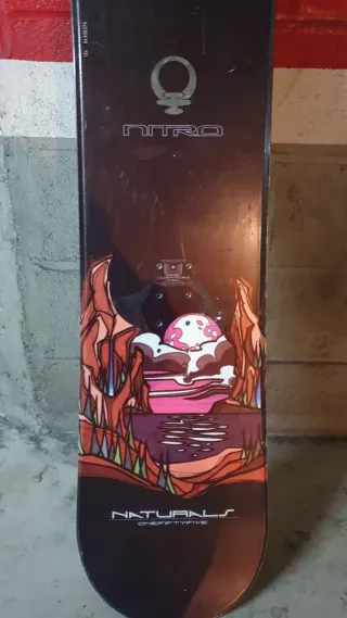 Tabla Snowboard Nitro Naturals 155