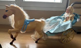 Barbie Caballo y Carruaje Princesa