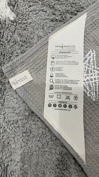 Alfombra infantil estrellas gris, Lorena Canals