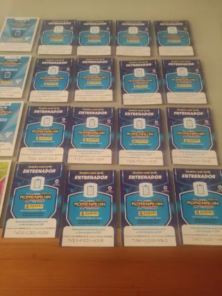 Colección cromos Adrenalyn Entrenadores LaLiga