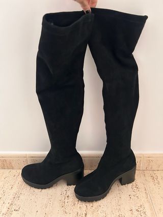 Botas altas negras Green Coast