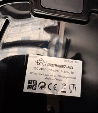 Friggitrice ad aria 4 litri