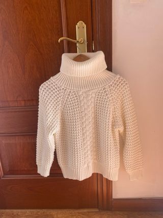 Jersey Italia Algodón Cuello Alto