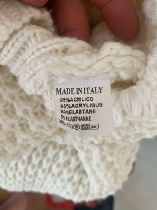 Jersey Italia Algodón Cuello Alto