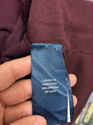 Jersey Polo Ralph Lauren XS Burdeos Slim Fit