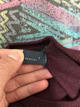 Jersey Polo Ralph Lauren XS Burdeos Slim Fit