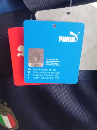 Borsone Puma Nazionale Italiana Nuovo