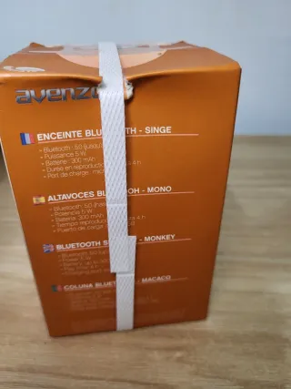 Altavoz Bluetooth Avenzo Mono Naranja