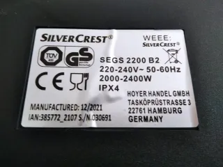 Barbacoa Eléctrica Negra