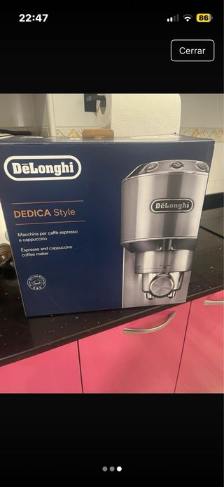 Cafetera DeLonghi con caja original