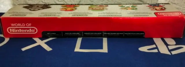 Pack 5 Figuras Mario Retro 8-Bit