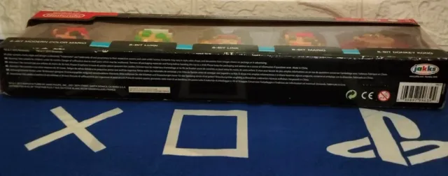 Pack 5 Figuras Mario Retro 8-Bit