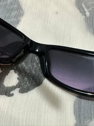 Gafas de sol Diesel negras y2k 2000's