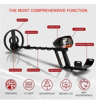 Detector de Metales Caja Original M.4072 Sin uso