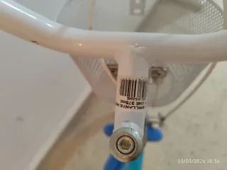 Bicicleta Infantil Frozen Azul