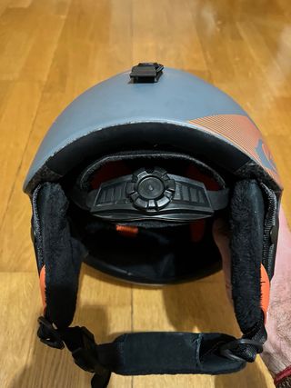 Casco Esquí Snow Quiksilver Gris Naranja