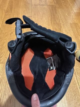 Casco Esquí Snow Quiksilver Gris Naranja