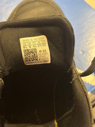 Scarpe Adidas Uomo Nere Taglia 43.5