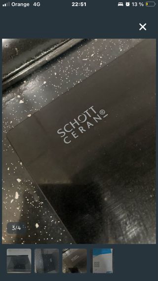 Placa vitrocerámica Beko empotrable