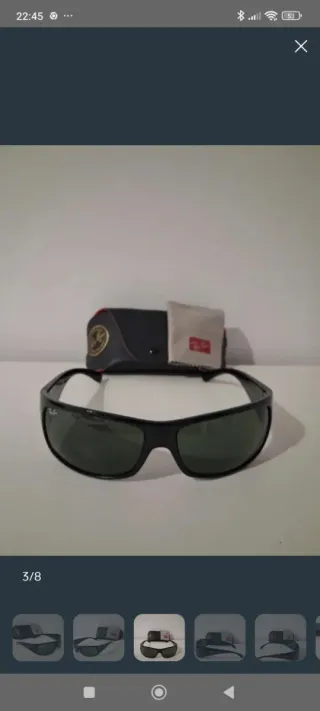 Gafas de sol Ray-Ban negras