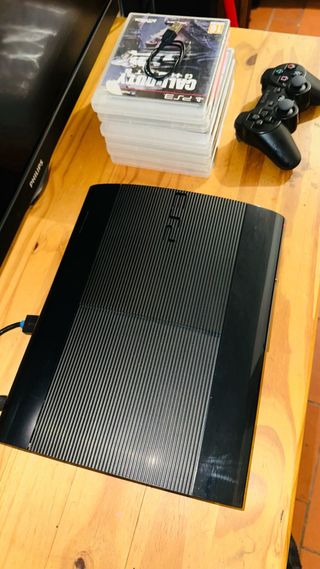 Consola Sony Playstation 3 Negra