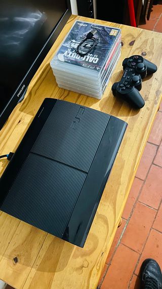 Consola Sony Playstation 3 Negra