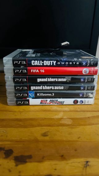 Consola Sony Playstation 3 Negra