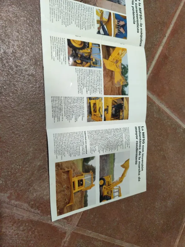Masey Ferguson 50 Excavadora catalogo