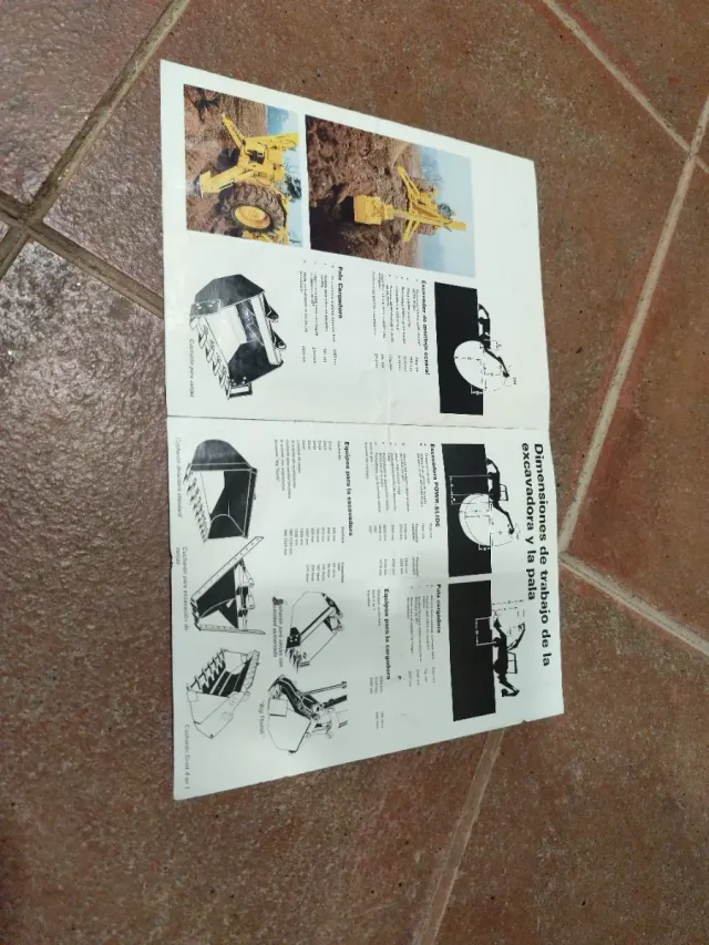 Masey Ferguson 50 Excavadora catalogo