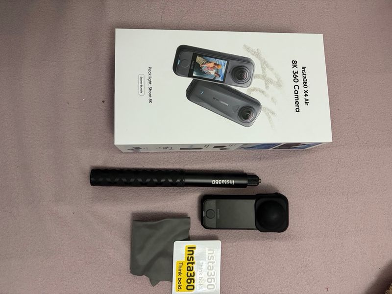 Cámara Insta360 X4 Air Negra, tiene un mes afbeelding 2