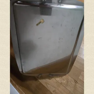 Juego de café Cruz de Malta.Acero inoxidable.58,70