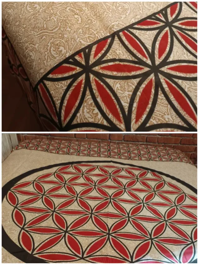 2 UNIDADES 14€ TELA INDIA ALGODÓN ARTESANAL