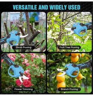 Tijeras podar eléctricas 21V + 2 baterías