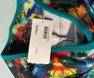 Leggings deportivos Boton mujer multicolor