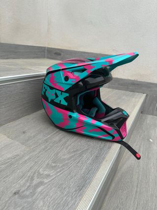 Casco Motocross Fox Diseño Camuflaje