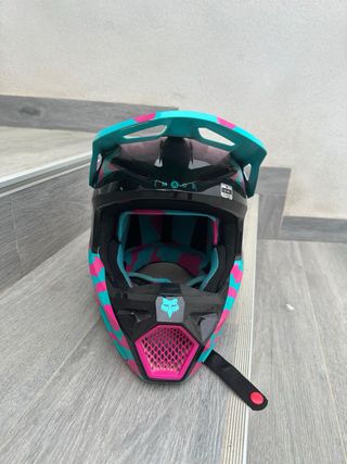 Casco Motocross Fox Diseño Camuflaje