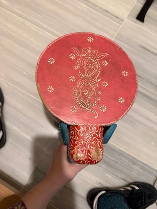 Banco Elefante Decorativo Madera