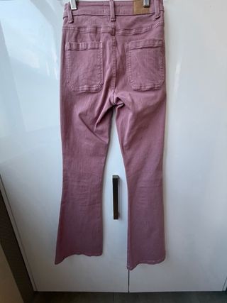 Pantalón campana rosa Green Coast T.30