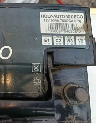 Batería HolyAuto Grupo Poder de Arranque