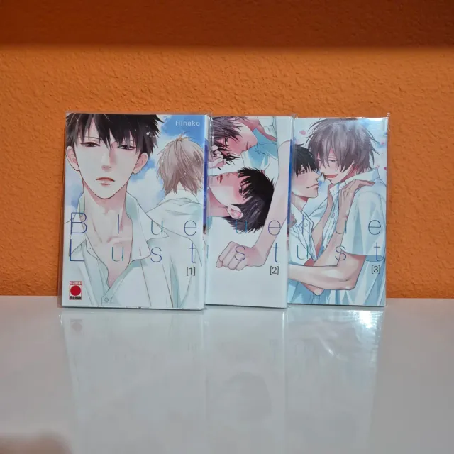 Blue Lust. Manga BL completo de 3 tomos.