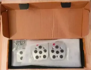 Excelentes pedales de coche SLine para Audi.