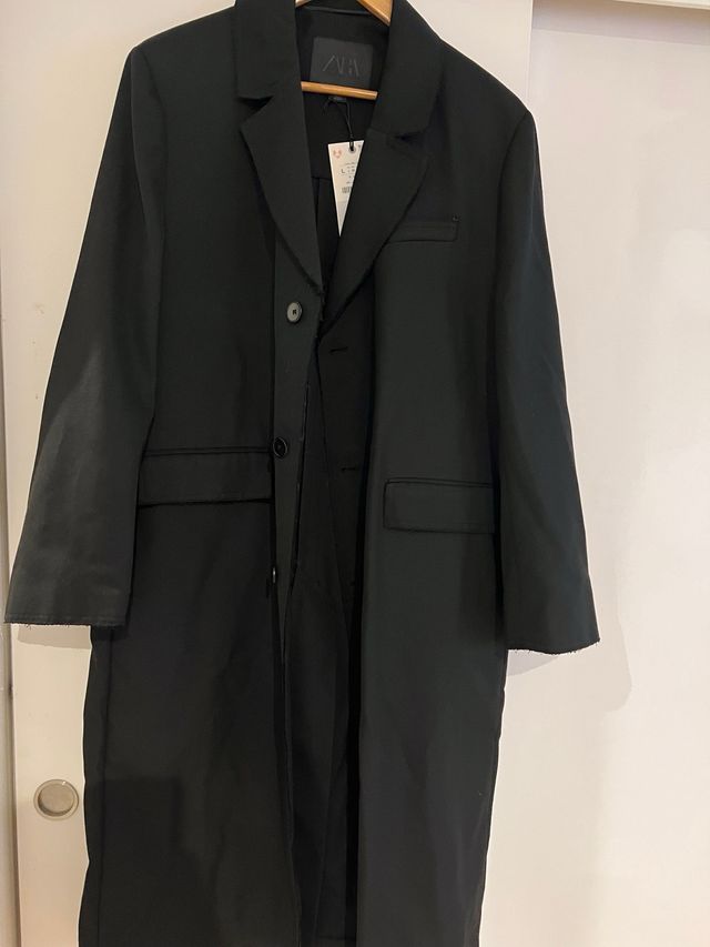 Levita oversize negra